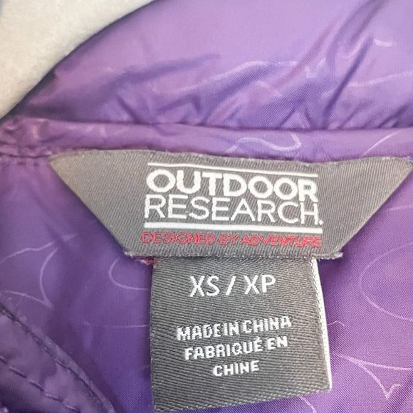 Outdoor Research Plaza Duck Down Hoodie Jacket - Women's Sz XS - Picture 10 of 10